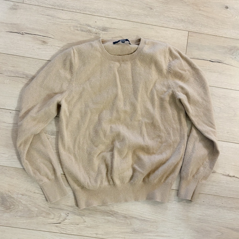Quince Cashmere Crewneck Sweater